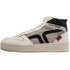 Kamo Gutsu Wit/Grijs Hoge Sneakers Dikke Zool